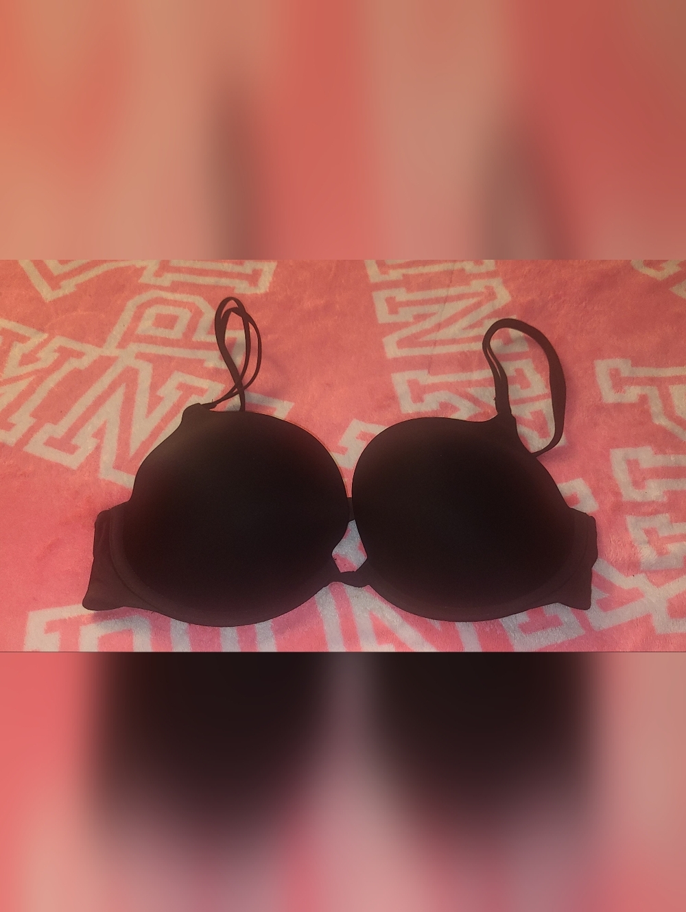 Victoria's Secret Black Push Up Bra- Size 34D